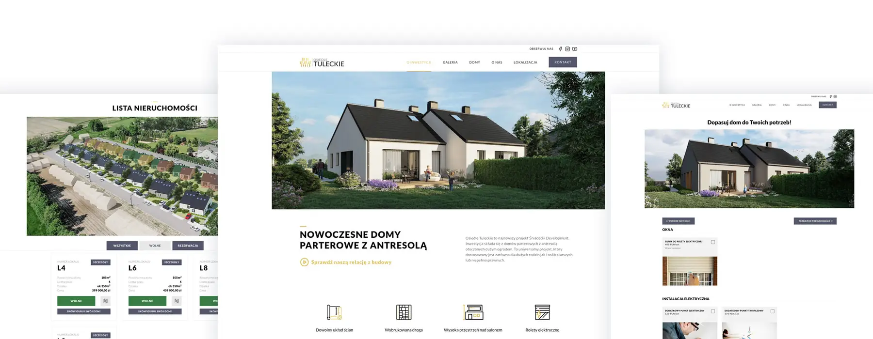 Osiedle Tuleckie website screenshot