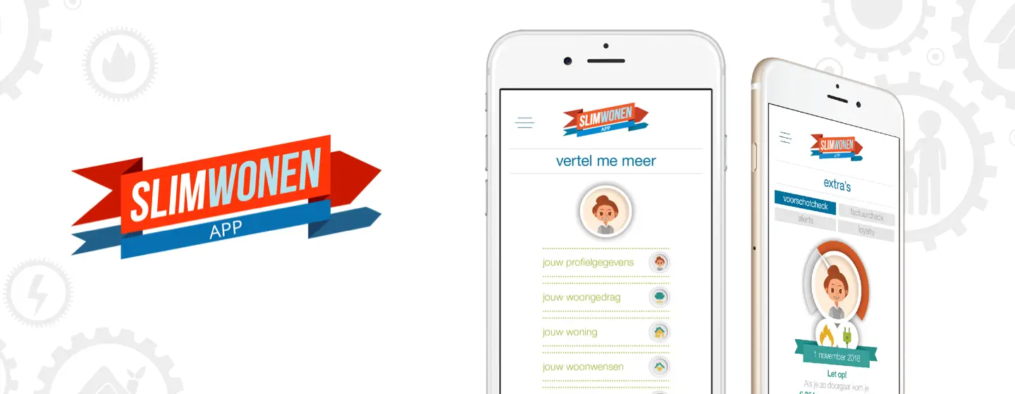 SLimWonen App website screenshot