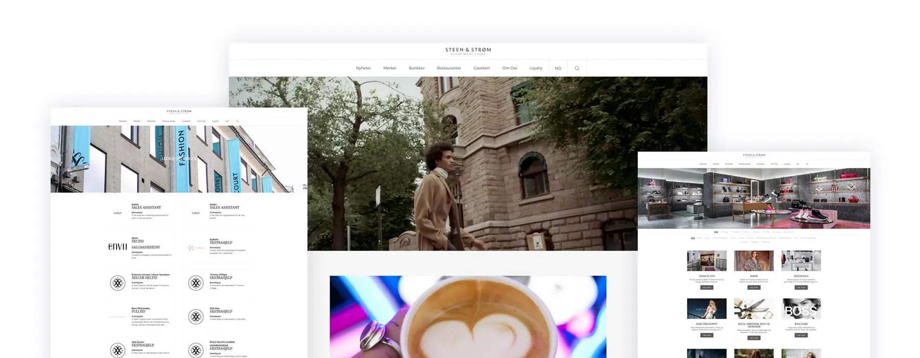 Steen og Strom website screenshot
